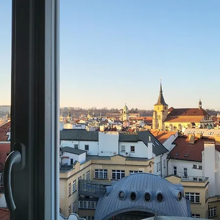 Apartment Luxury - View Of The Center Of Prague