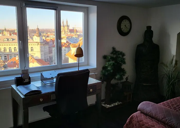 Luxury - View Of The Center Of Apartamento Praga
