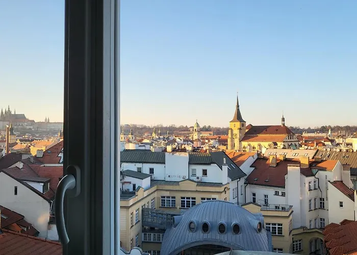 Apartamento Luxury - View Of The Center Of Praga